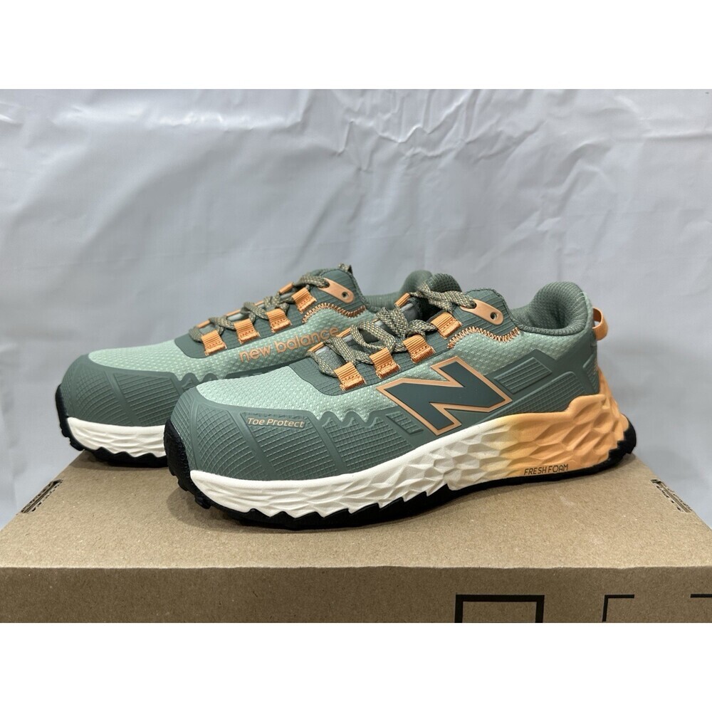New Balance Fresh Foam Cremorne Women's Us 5 Green Comp Toe Work Shoes Ebs065